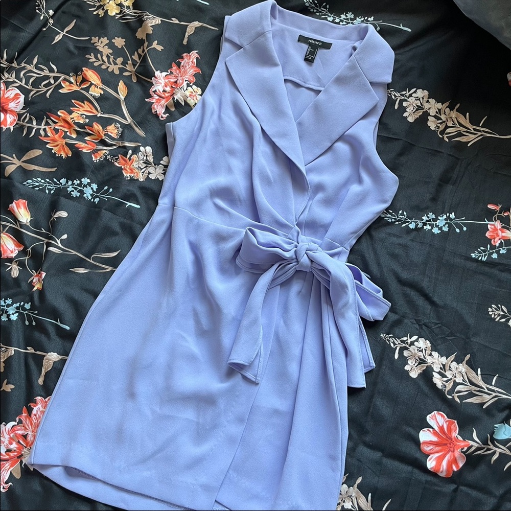 Lavender Wrap Dress